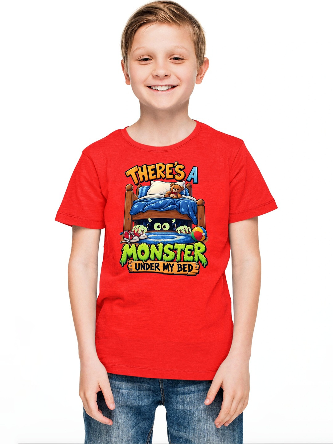 Printabulous Kids Printed Pure Cotton T-shirt