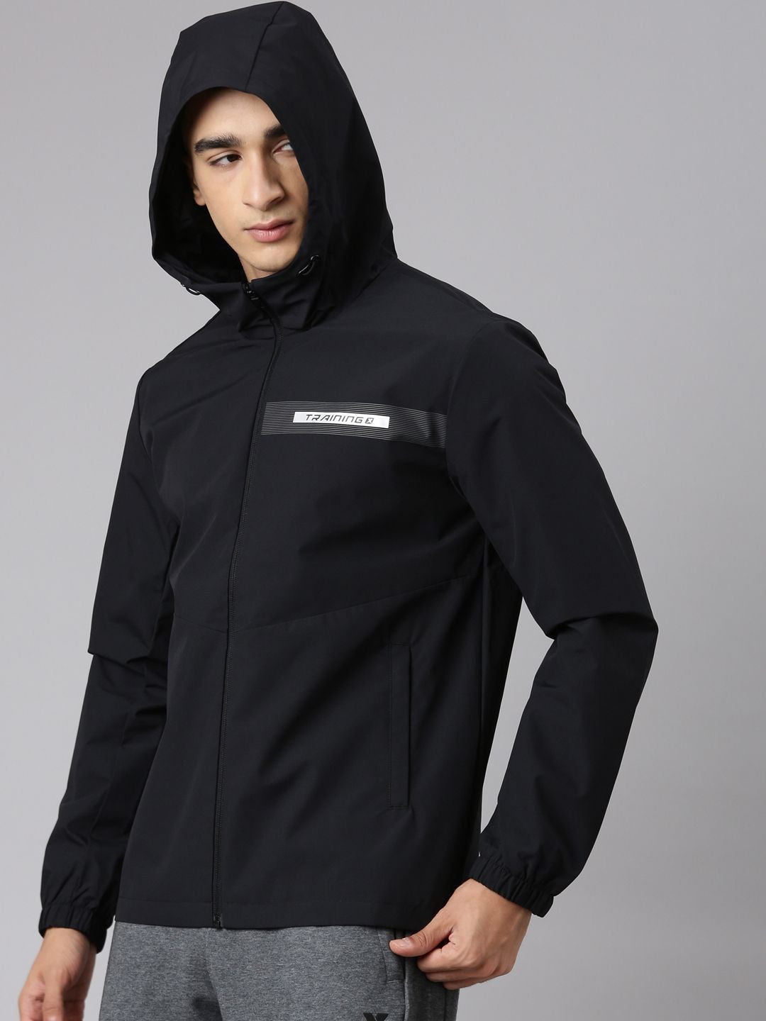 Xtep Men Training Double Layer Windbreaker