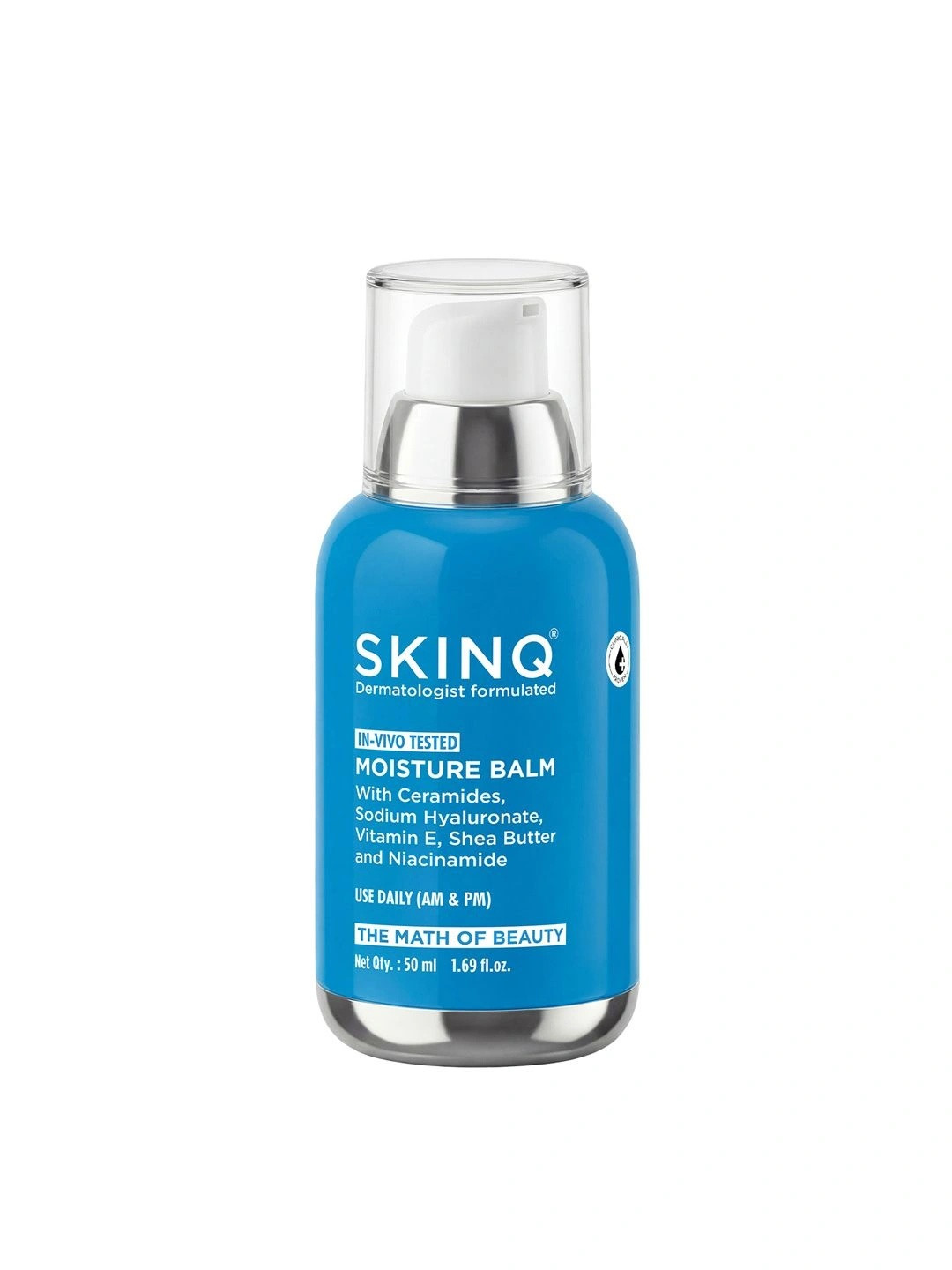 SkinQ Moisture Balm with Ceramides Trio to Repair Skin Barrier & Moisturise Skin - 50 ml