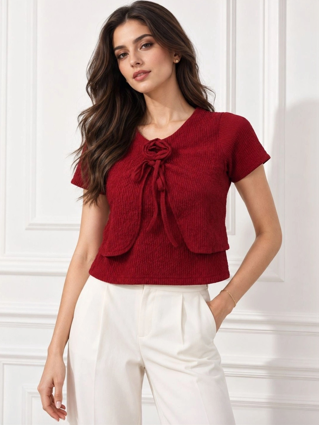 clobug Polka Dot Top