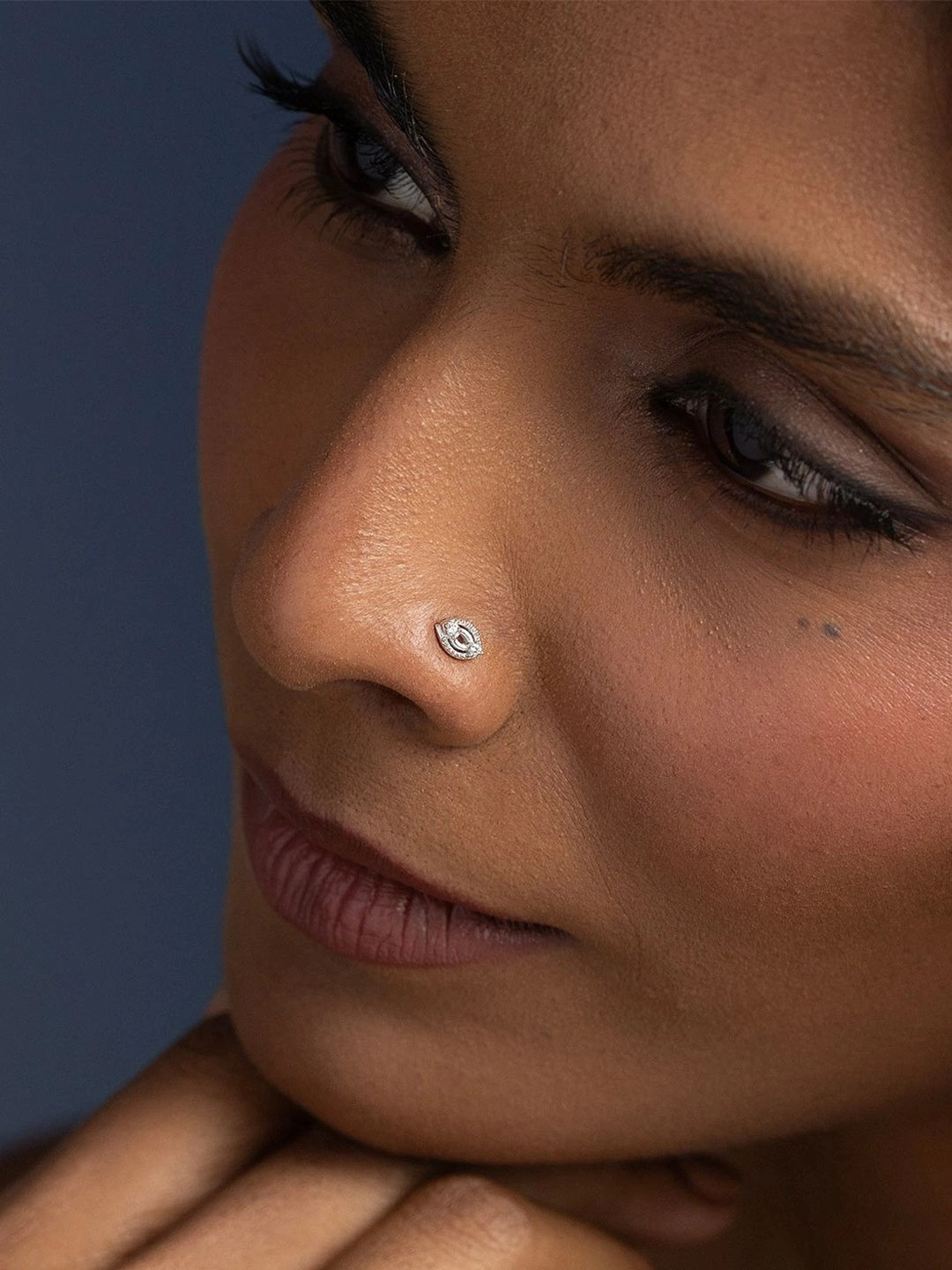 SHAYA Cubic Zirconia Stud Nosepin