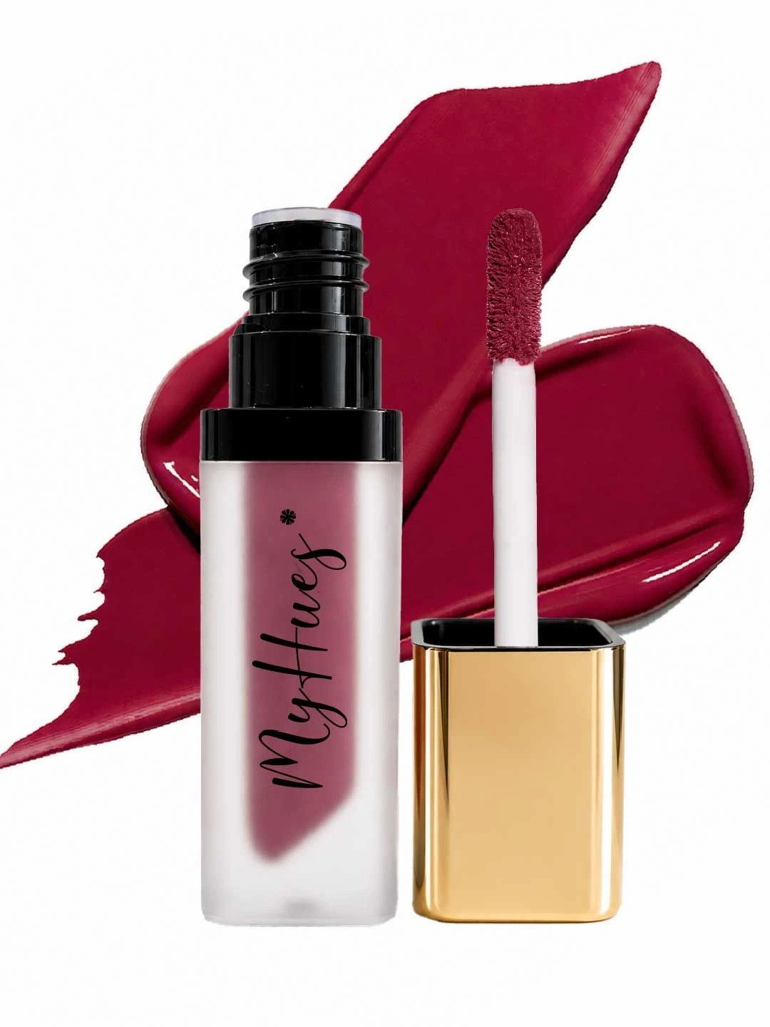MyHues Comfort Matte Long Lasting Smudge Proof Liquid Lipstick - 5 ml - Fuljhadi