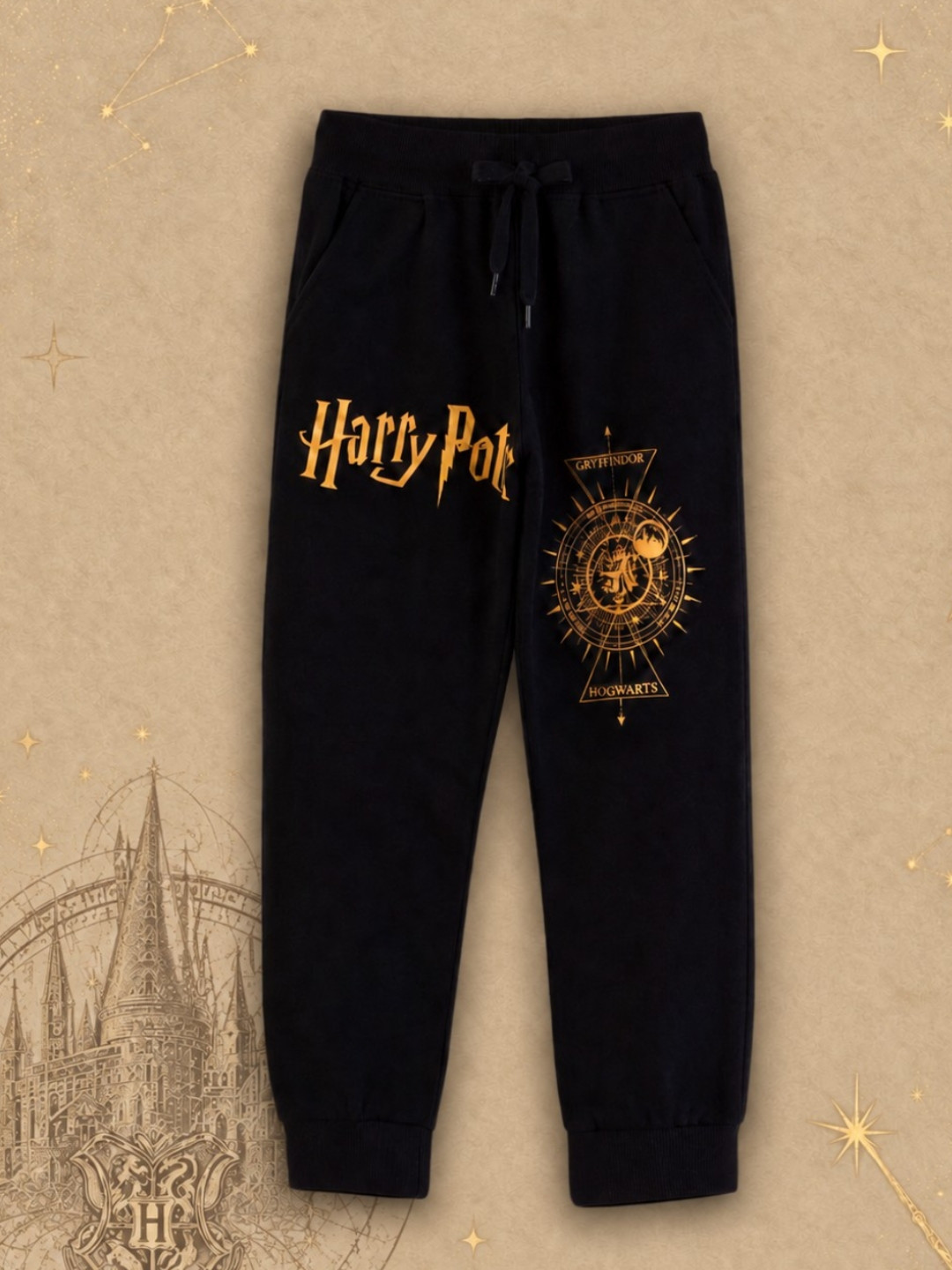 Nap Chief Kids Unisex Harry Potter Printed Detail Joggers