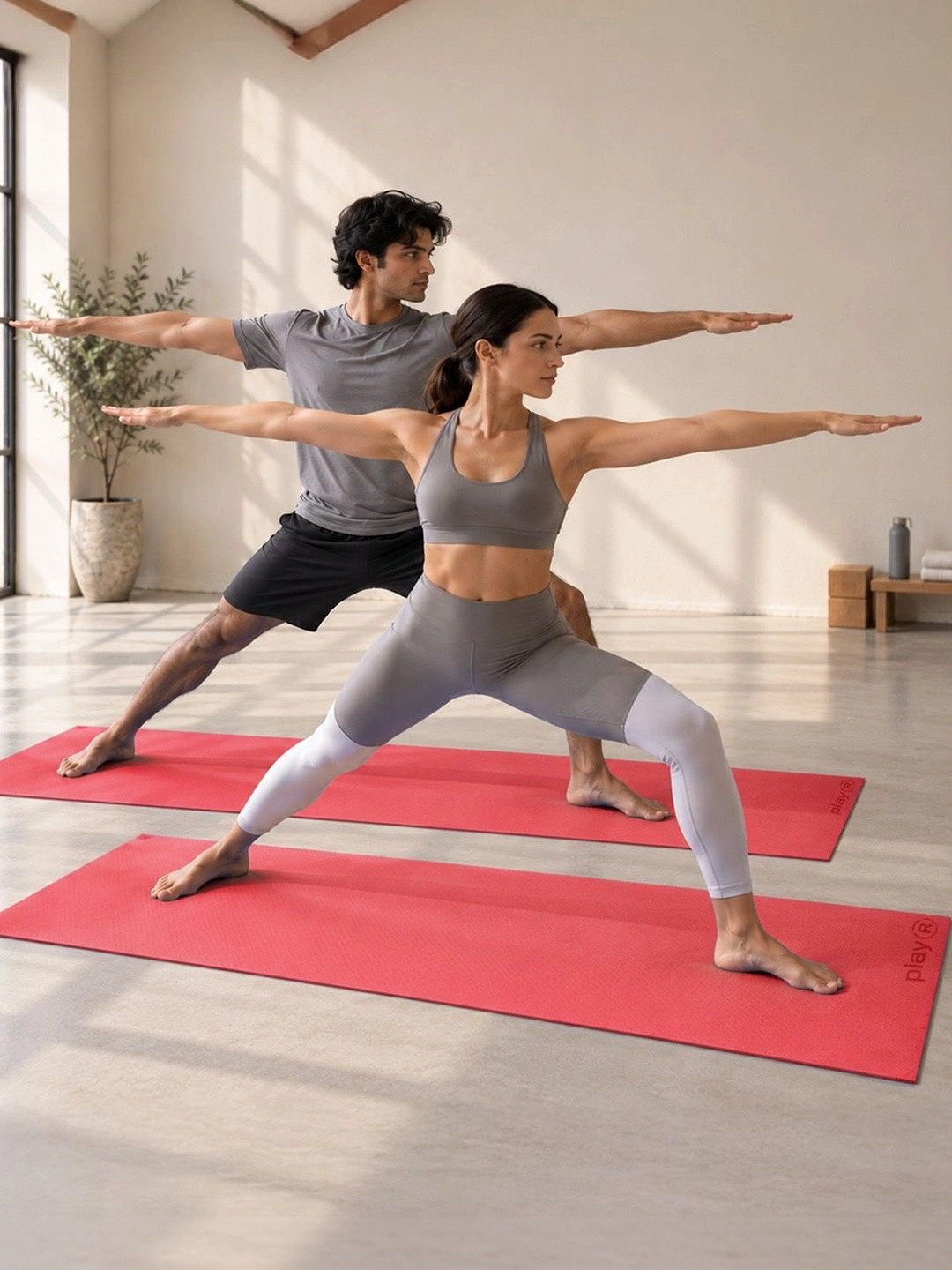 playR 6mm Thick Anti Slip Yoga Mat