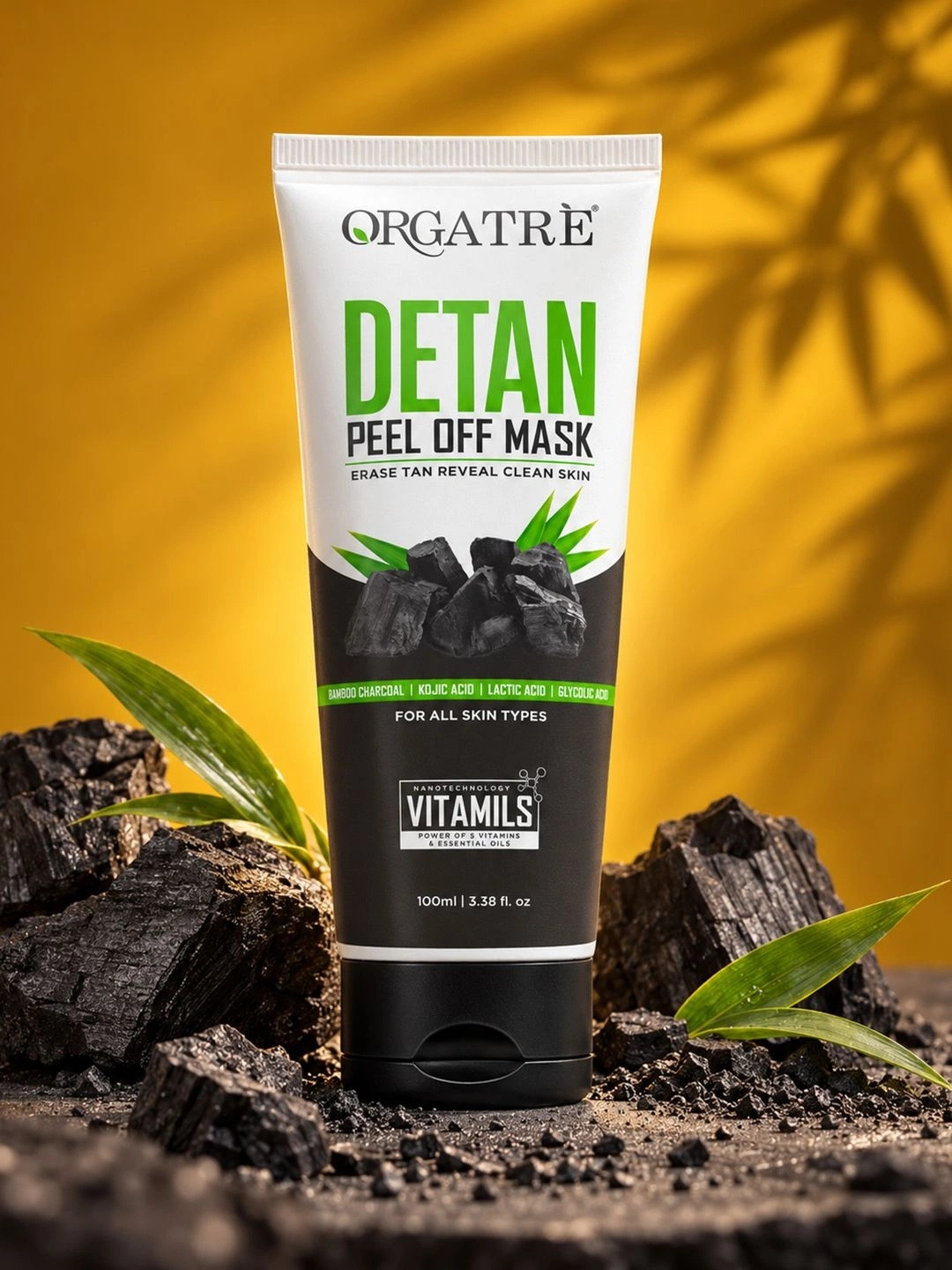 Orgatre Detan Peel Off Face Mask - 100 ml