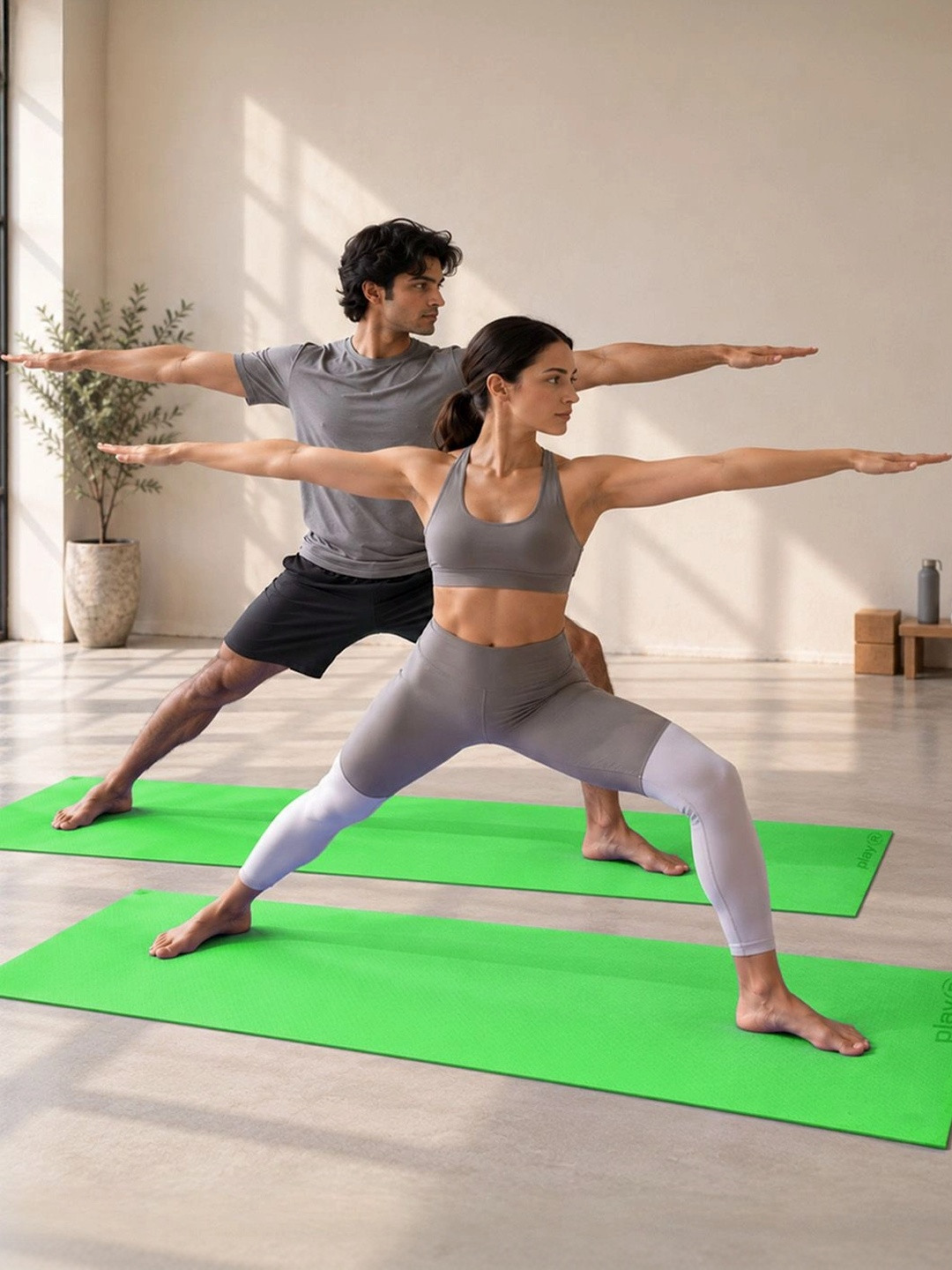 playR 6mm Thick Anti Slip Yoga Mat