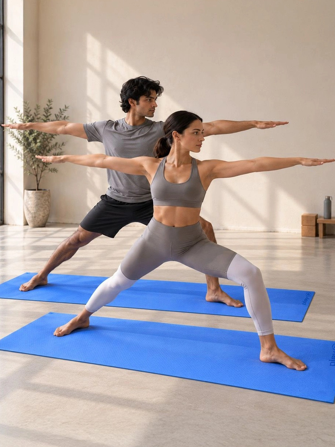 playR 6mm Thick Anti Slip Yoga Mat