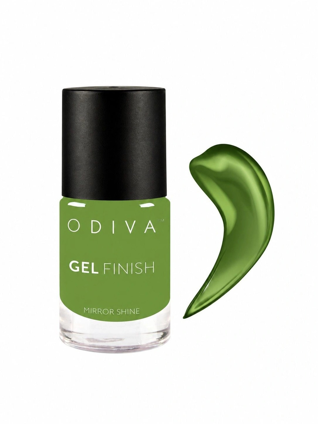 ODIVA Gel Finish Mirror Shine Nail Polish - New Leaves 67
