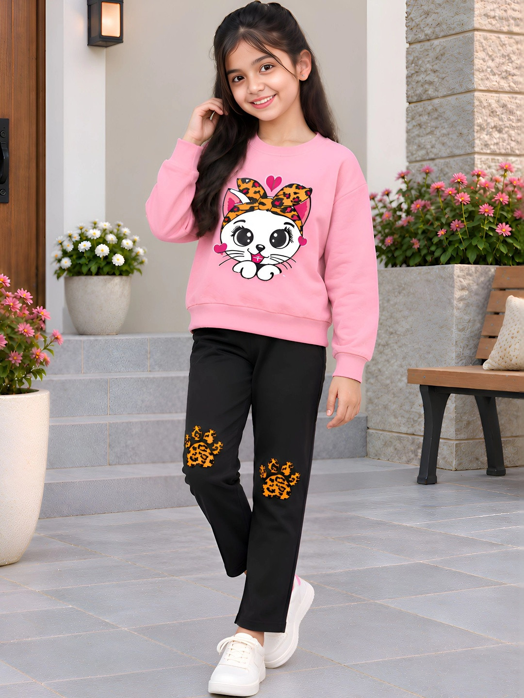 VP TEXX Girls Printed Leggings
