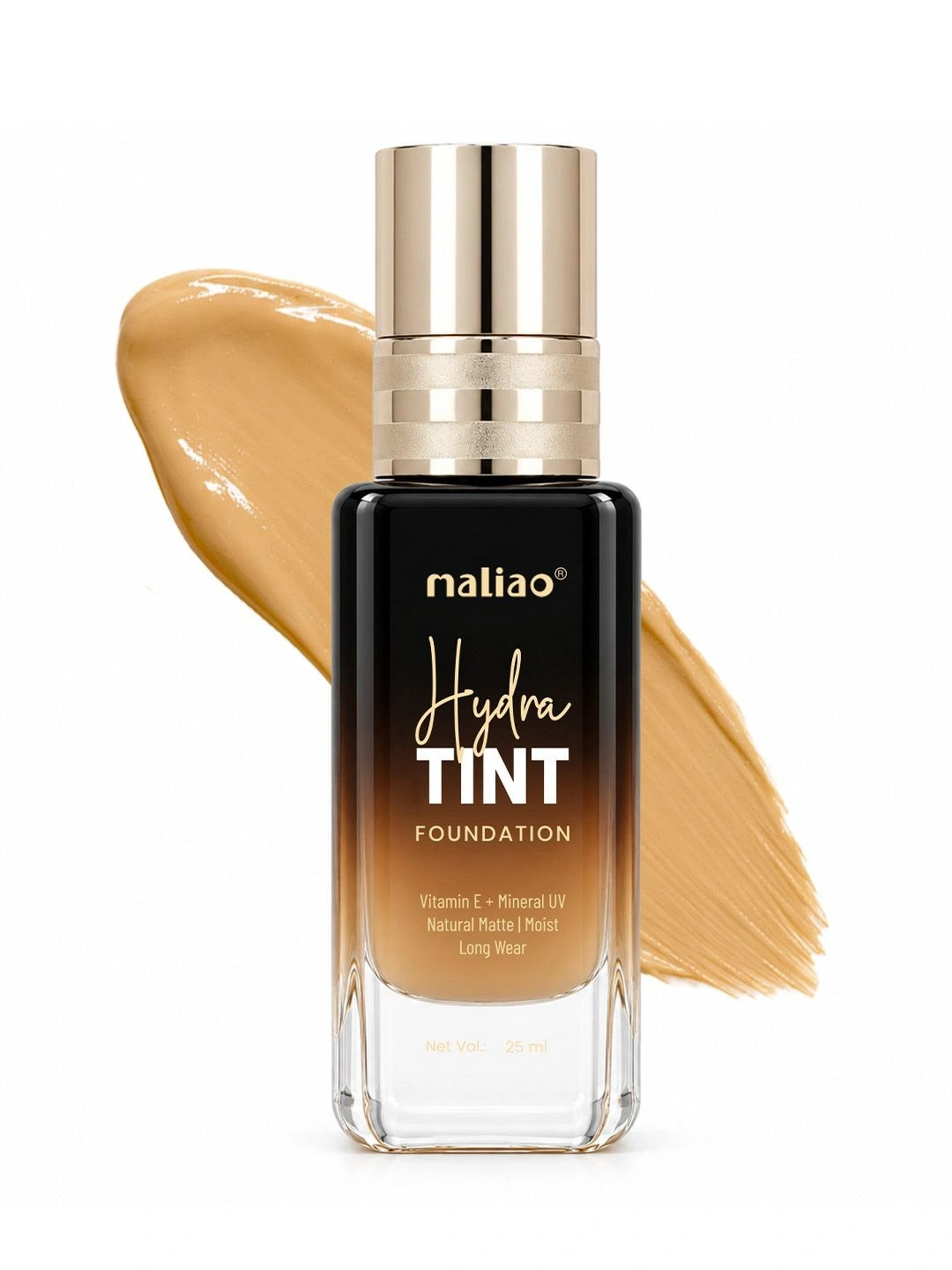 Maliao Matte Light & Moist Liquid Foundation - 25 ml - Skin Beige - 23