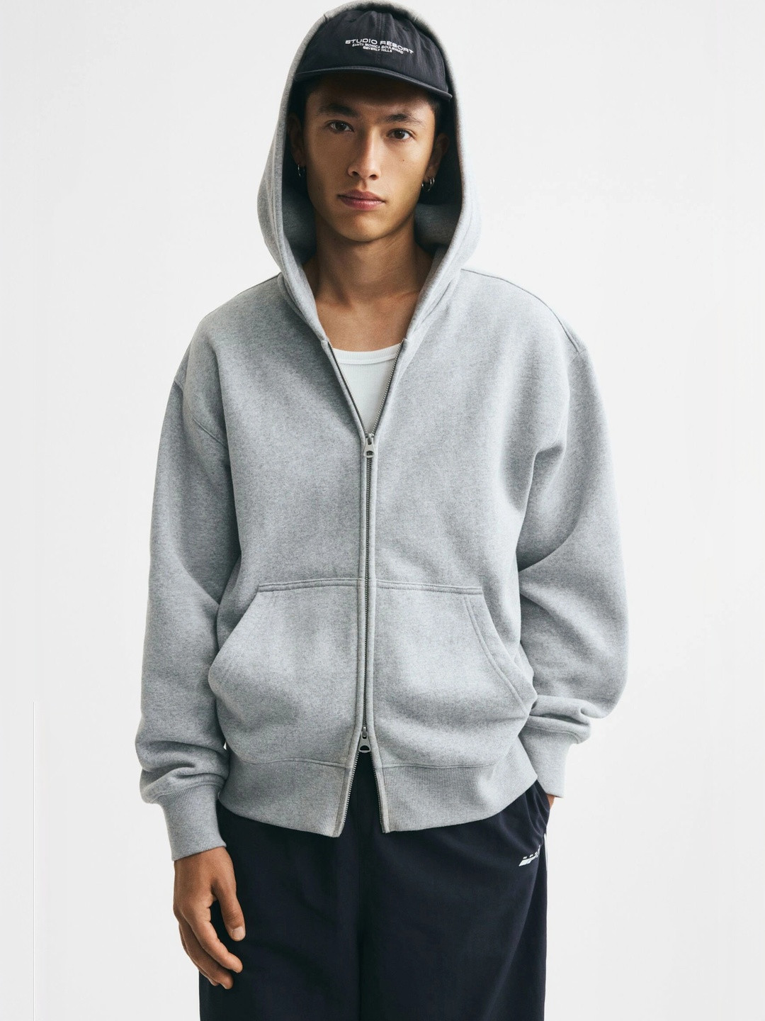H&M Men Hooded Sweatshirt - Image 1