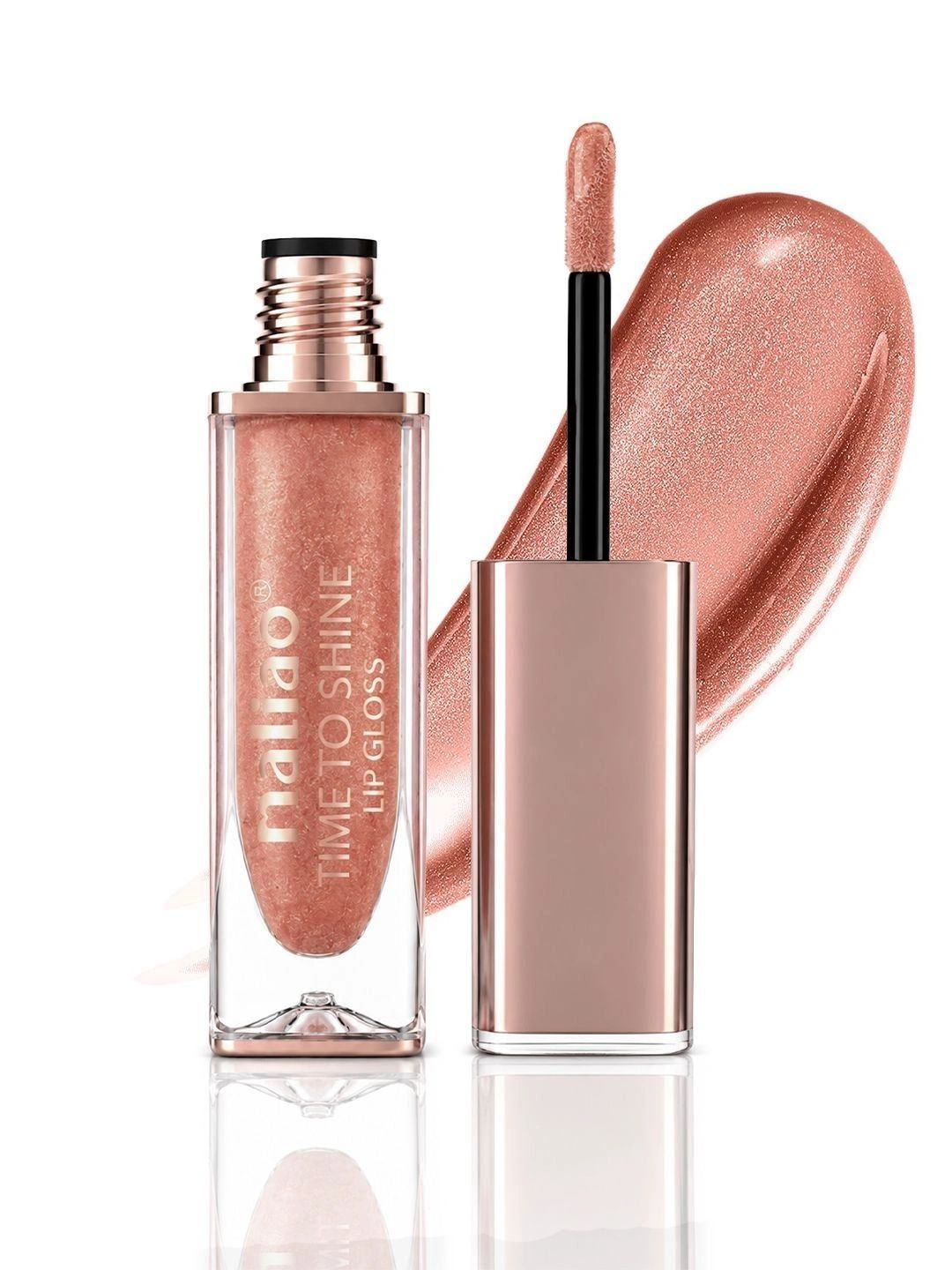 Maliao Time To Shine Hydrating & Non-Sticky Lip Gloss-6.5ml- Brown Girl - 06