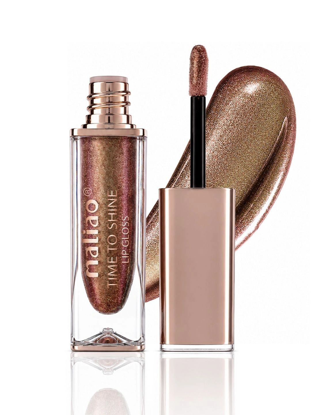 Maliao Time To Shine Hydrating & Non-Sticky Lip Gloss-6.5ml- Coffee Shine - 07