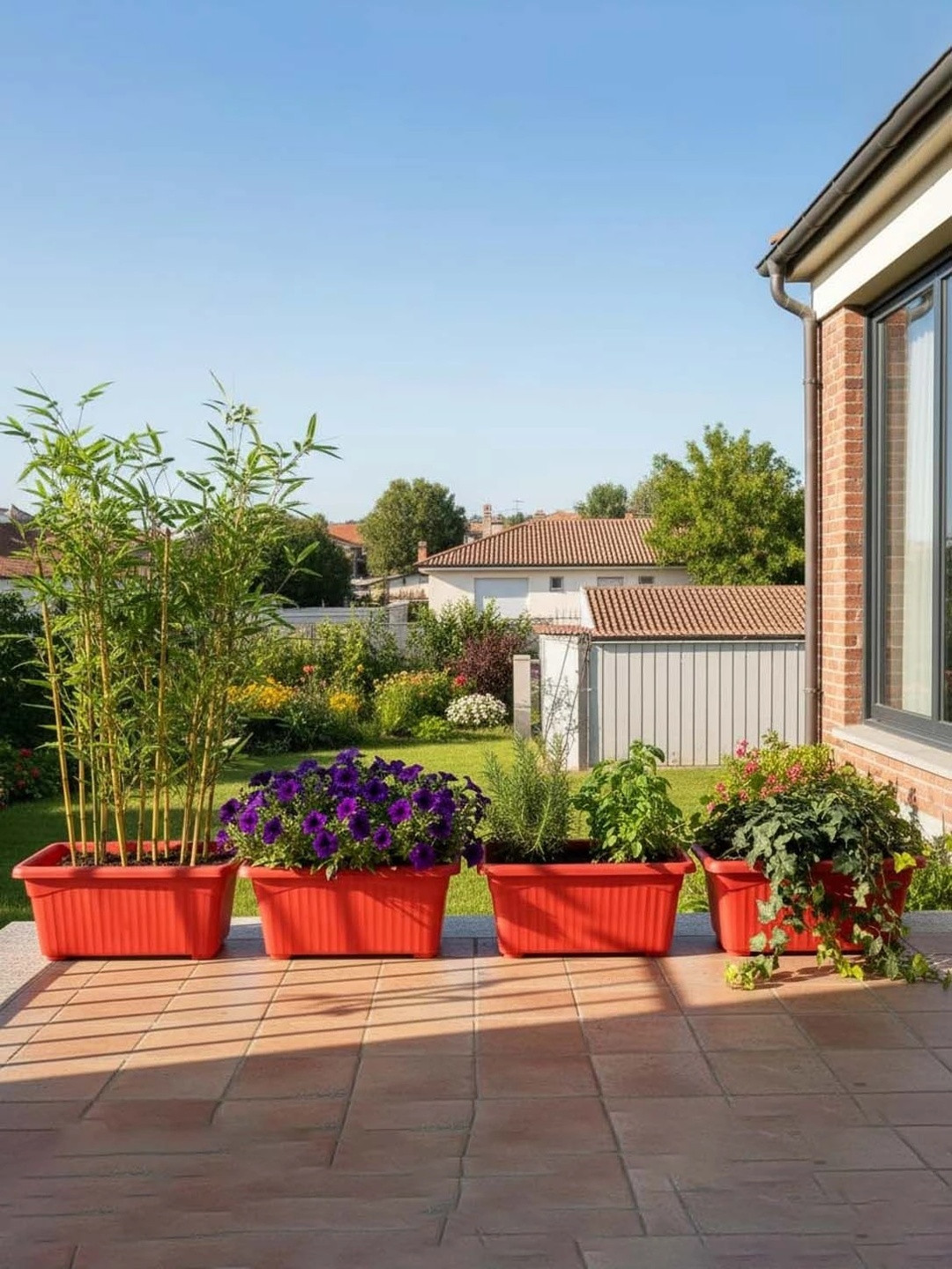 Rectangular Jupiter Flower & Plants Pots