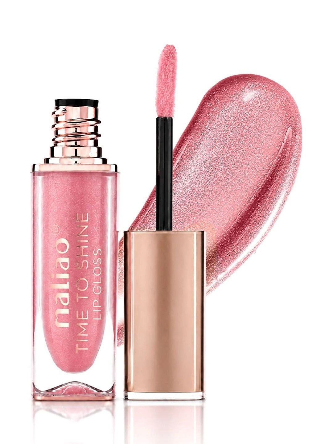 Maliao Time To Shine Hydrating & Non-Sticky Lip Gloss-6.5ml- Nude Glow - 03