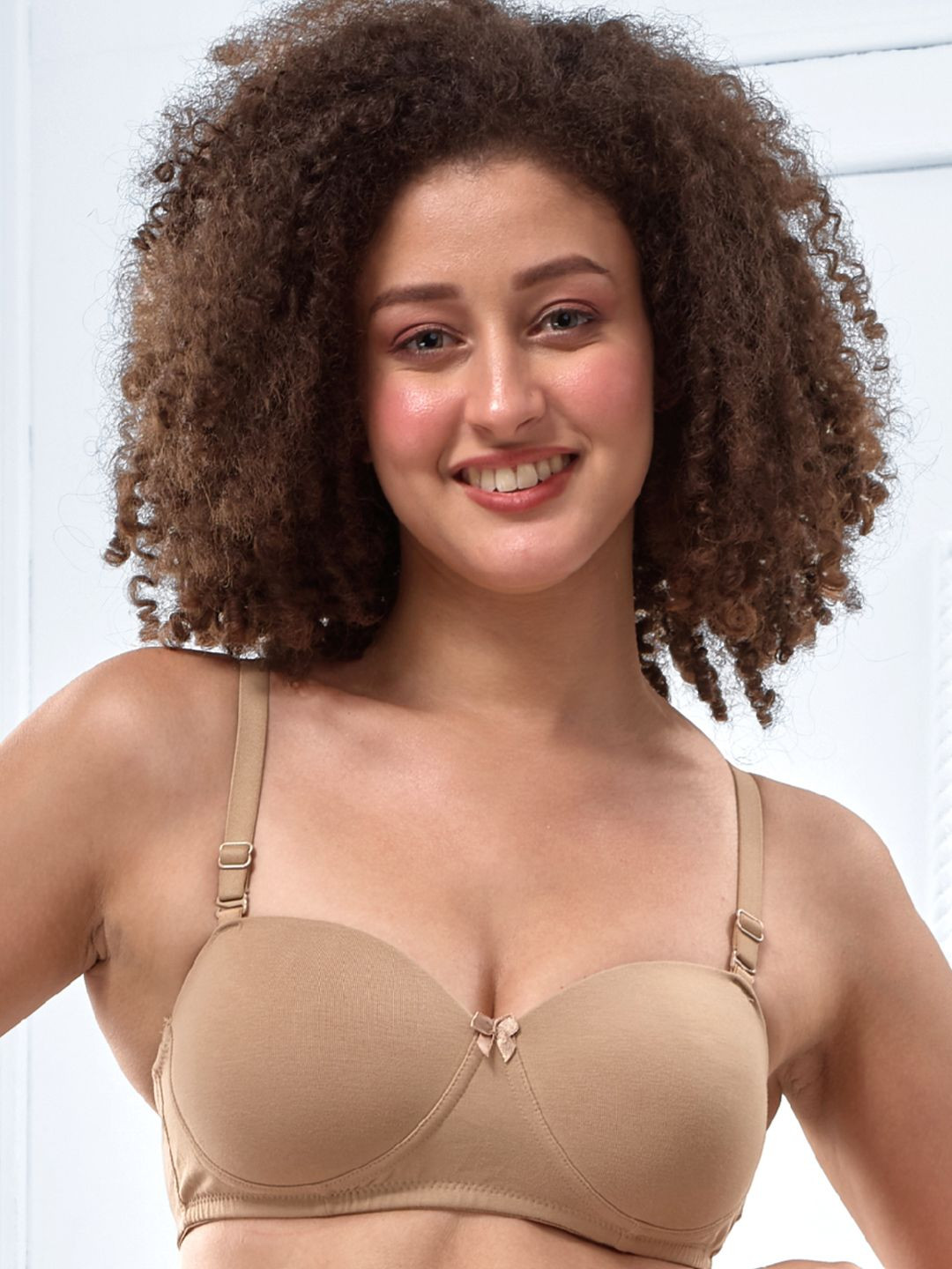 LYRA Medium Coverage Lightly Padded Cotton Everyday Bra- All Day Comfort