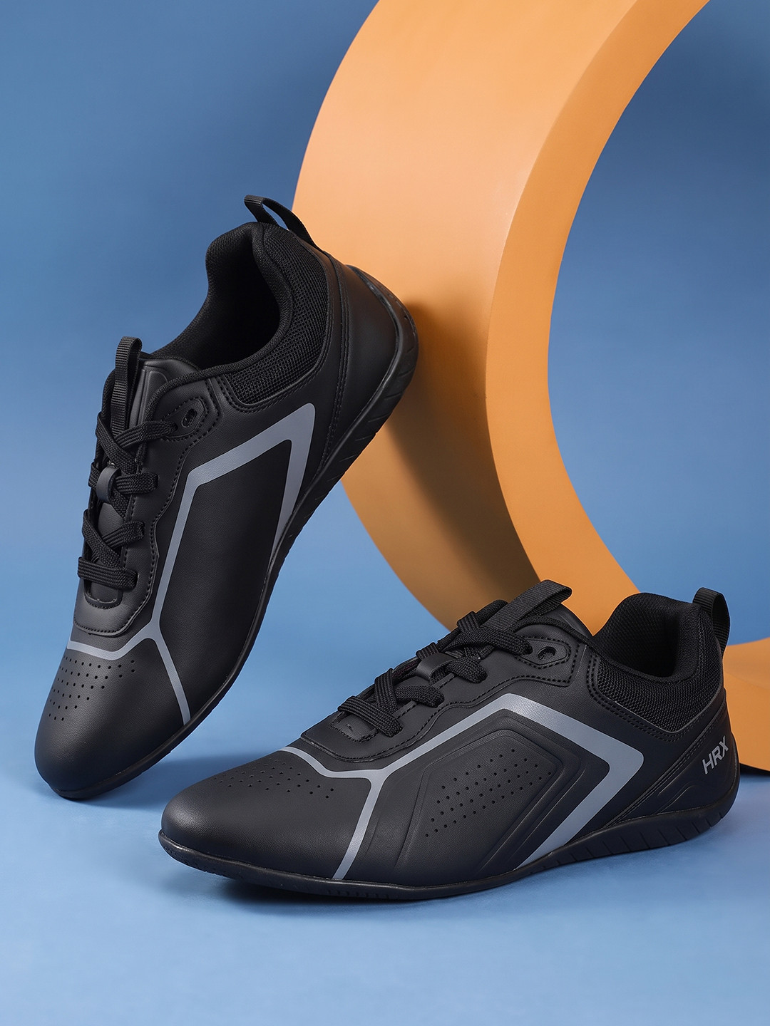 HRX by Hrithik Roshan Men Perforations Driving Shoes