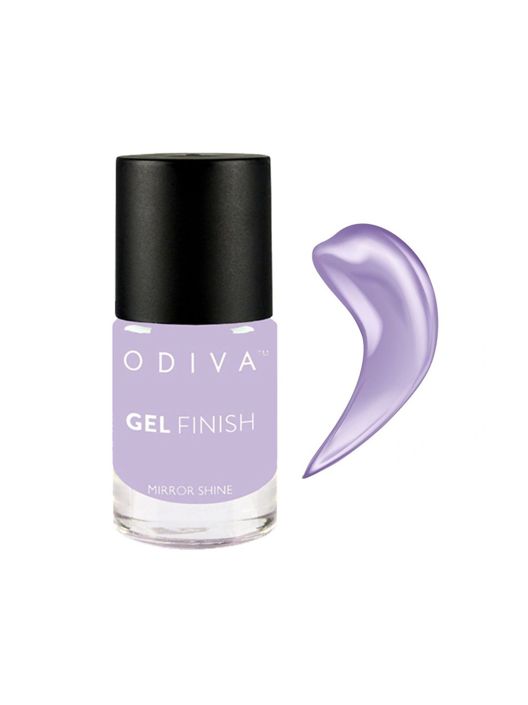 ODIVA Mirror Shine Gel Finish Long-Wearing Nail Polish 11ml - Viola Purple 49