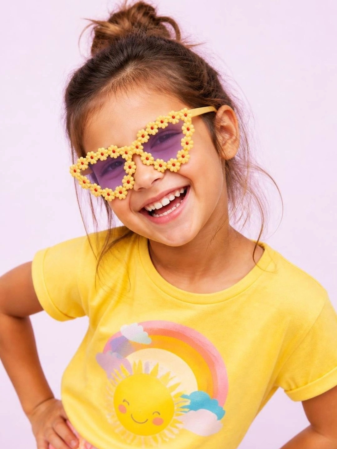 DukieKooky Kids Cateye Sunglasses with UV Protected Lens