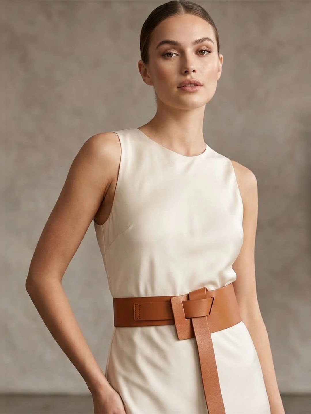 CRUSSET Women Knot belt