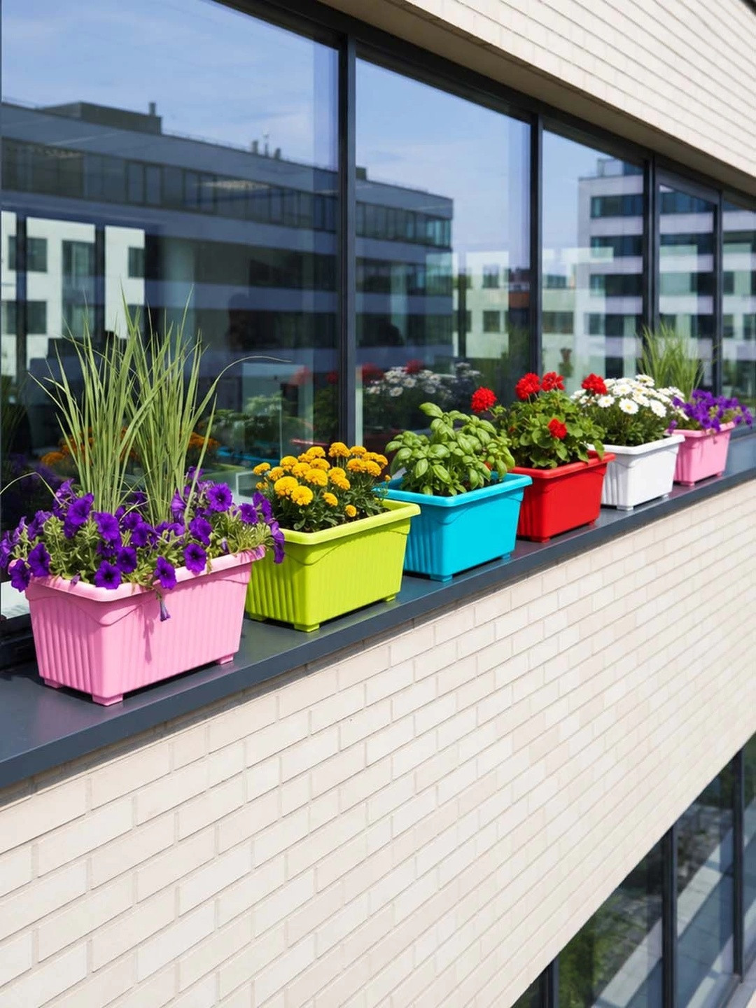 Rectangular Jupiter Flower & Plants Pots
