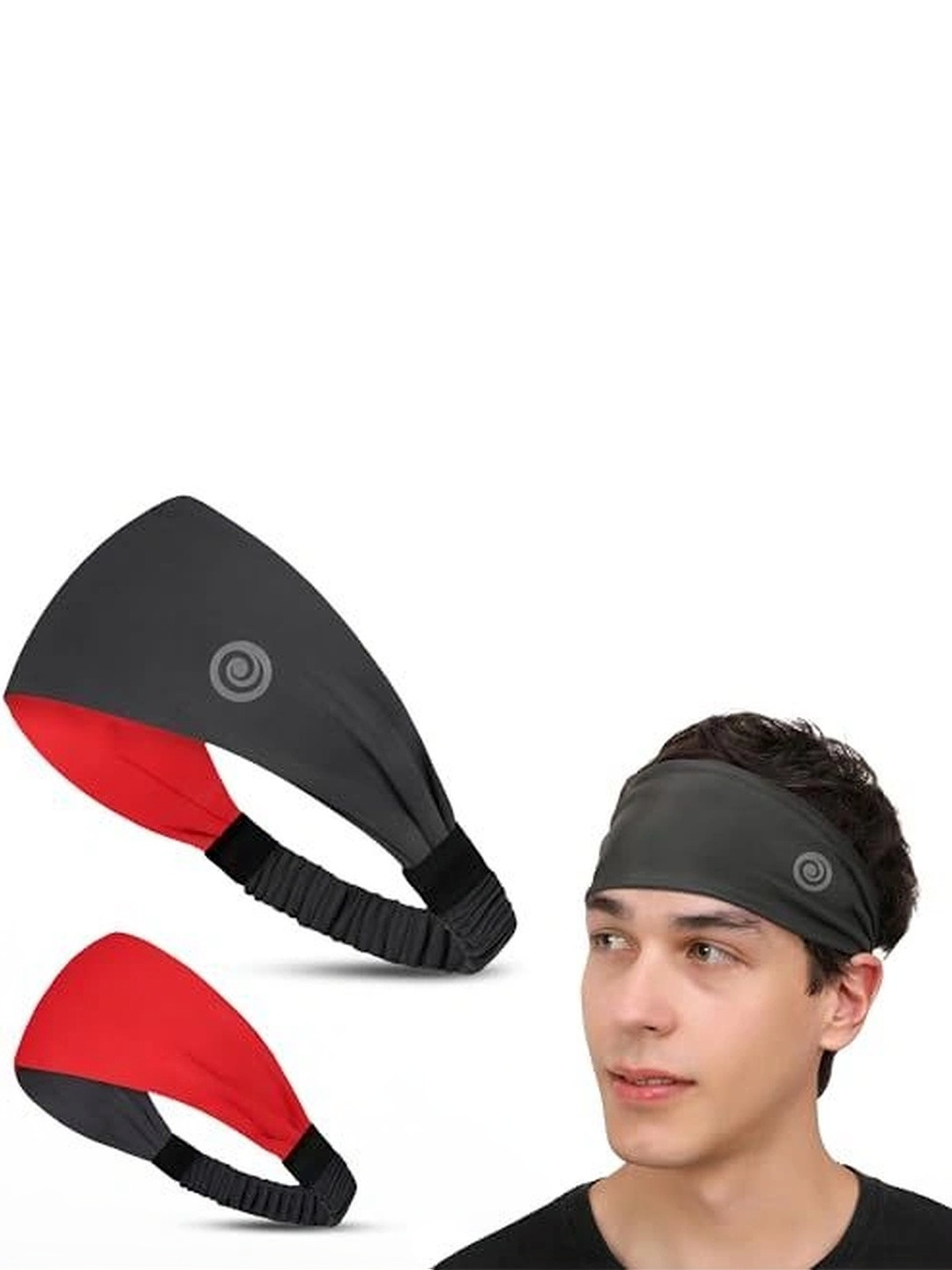 Athmonk Unisex Lycra Multipurpose Reversible Headband