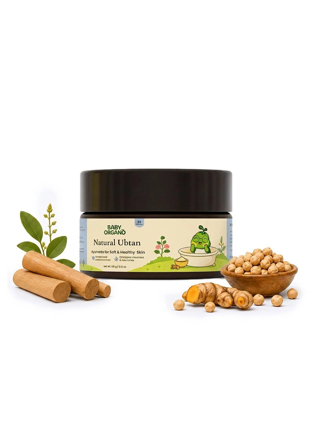 BABYORGANO Ayurvedic Natural Ubtan Powder 100g