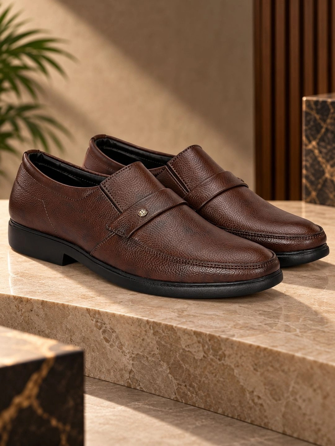 HERE&NOW Men Formal Slip-Ons