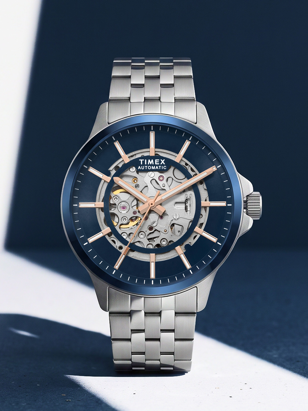 Timex Automatic Dial Men Watch - TWEG290SMU03