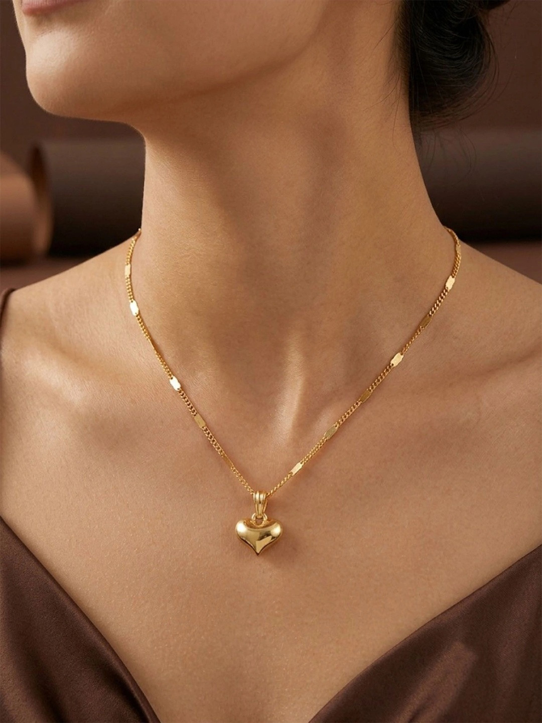 BELWICK Brass Gold-Plated Necklace