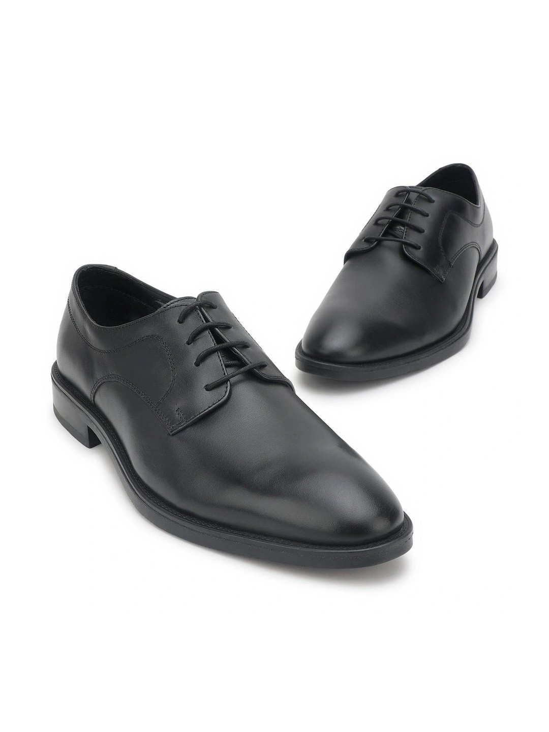 Woodland Men Pointed Toe Lace-Ups Formal Oxford Shoes