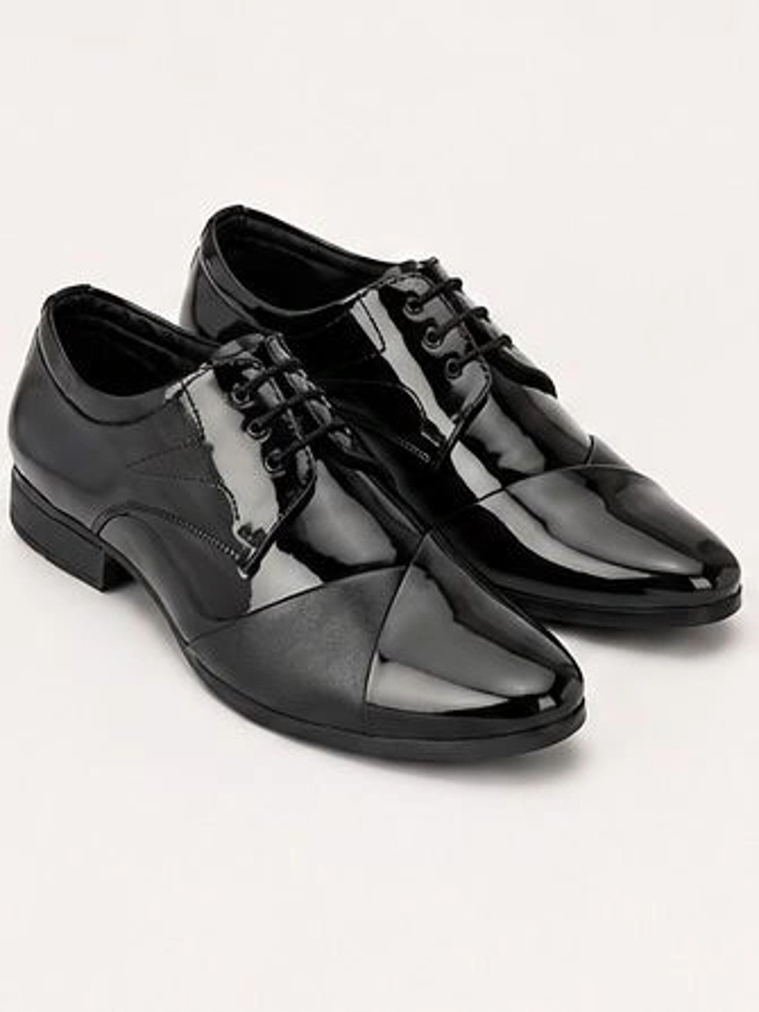 DESTA Men Pointed Toe Lace-Ups Formal Derbys Shoes