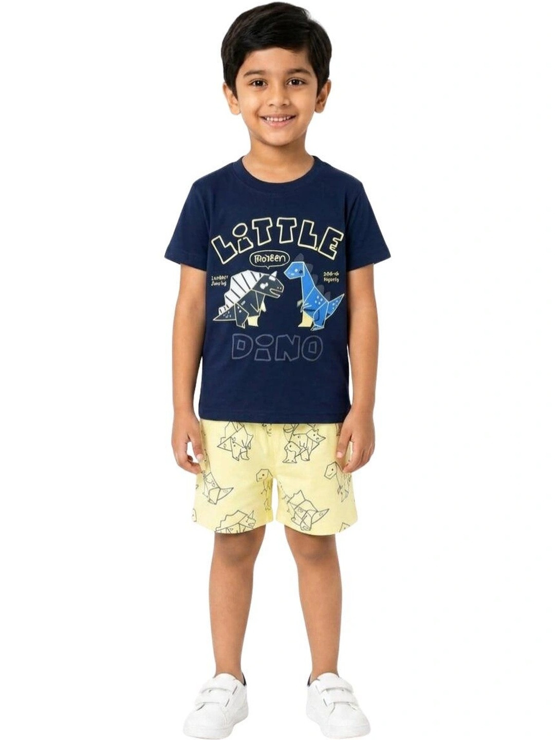 TUTE Printed T-shirt with Shorts