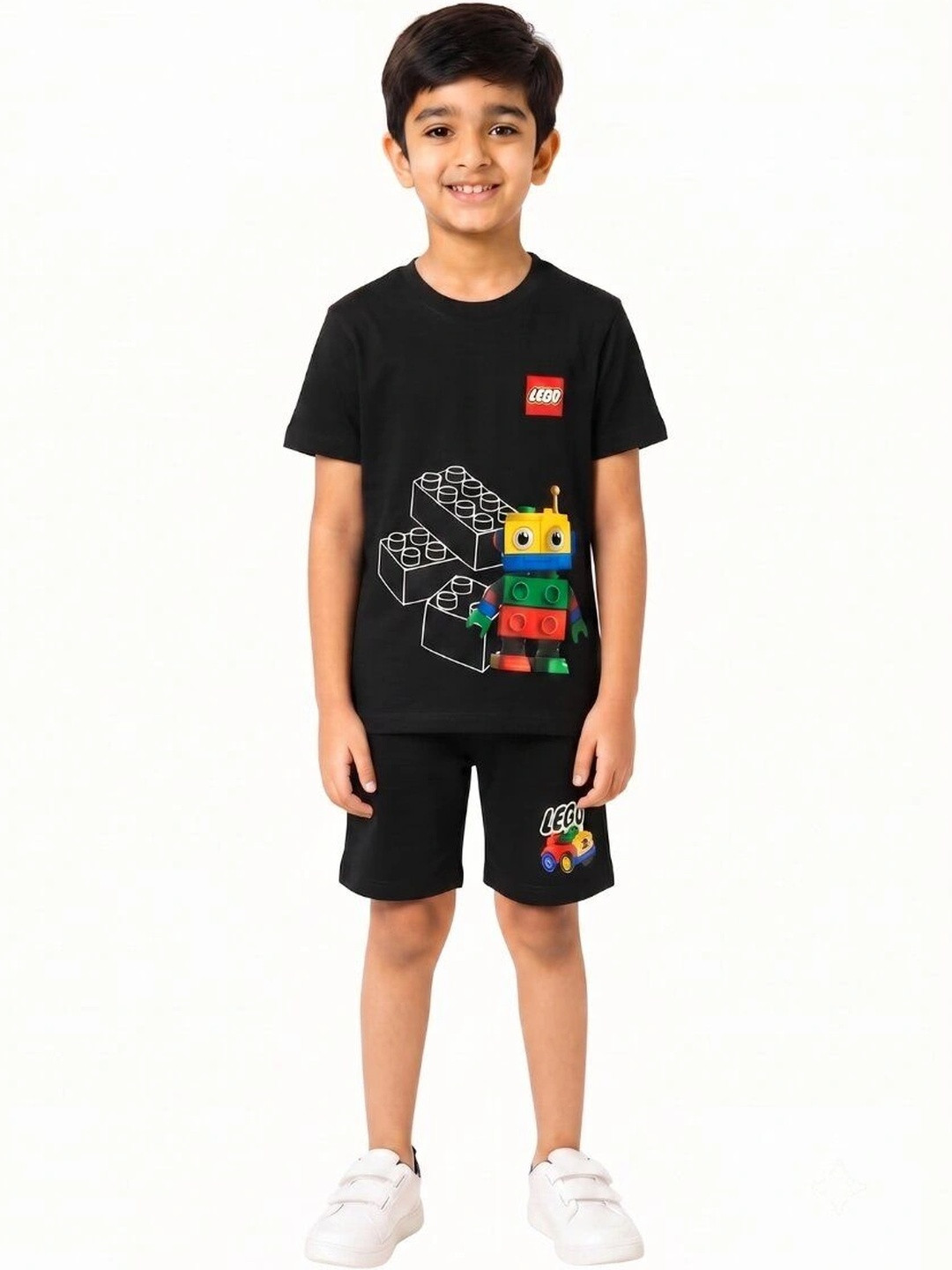 TUTE Printed T-shirt with Shorts