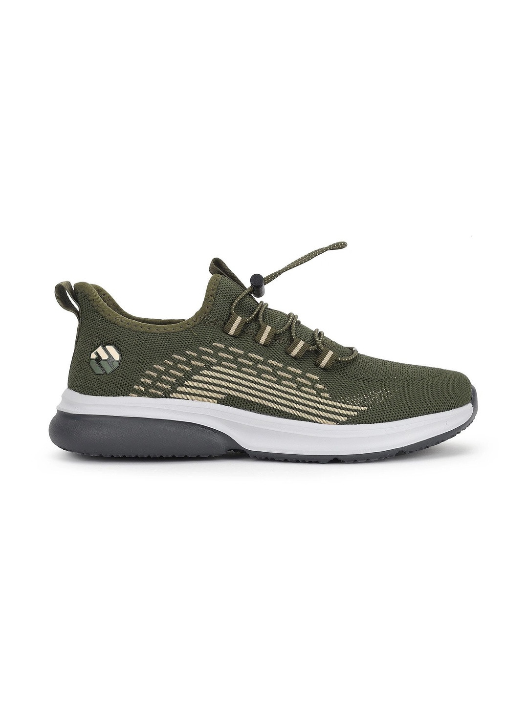 Woodland Men Textured Leather Sneakers