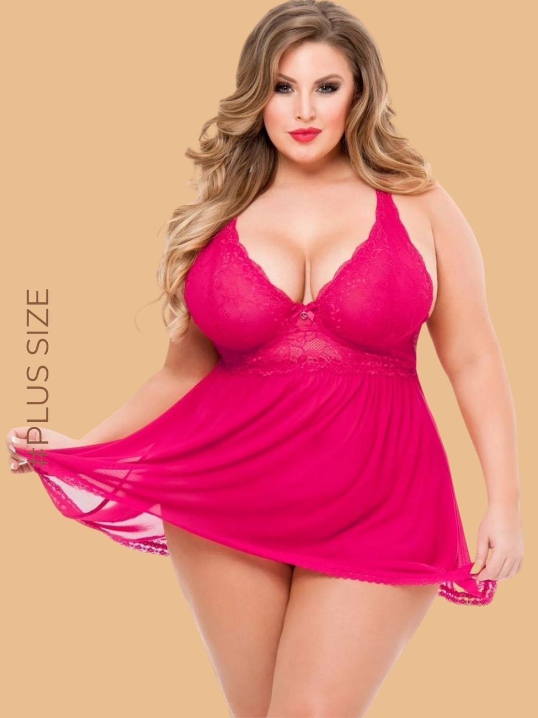 ZERJAMA Self Design Baby Doll