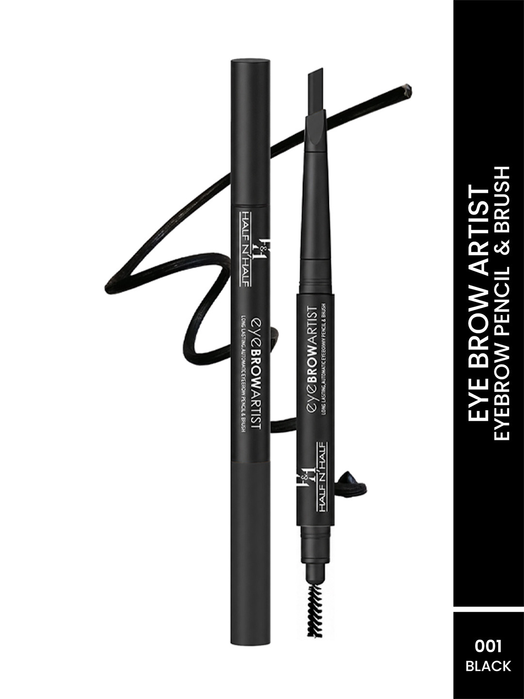Half N Half Eyebrow Artist Automatic Pencil-0.4g- Black