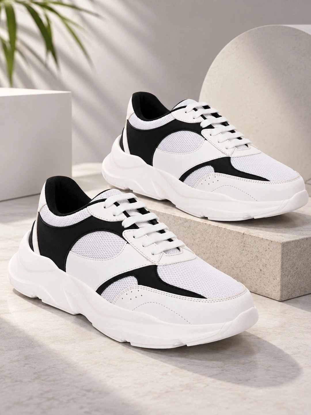 The Roadster Lifestyle Co Women Round Toe Sneakers Casual Shoes