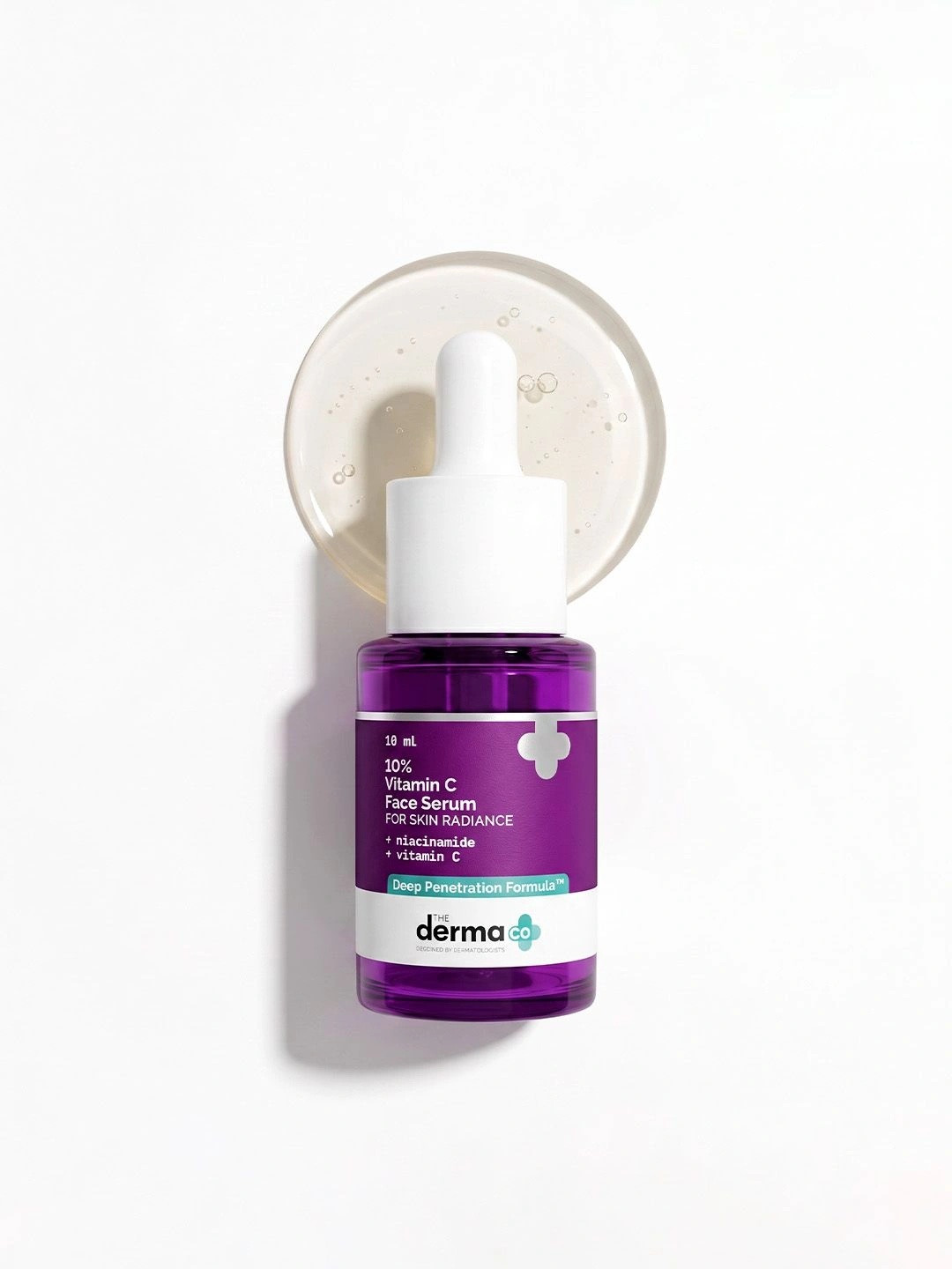 The Derma co. 10% Vitamin C Face Serum with 5% Niacinamide & Hyaluronic Acid - 10ml