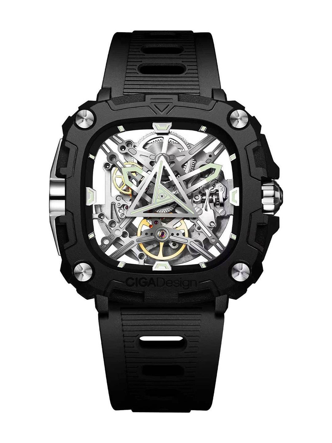 CIGA Design Men Dial & Straps Analogue Automatic Motion Powered Watch X051-BS01-W5B