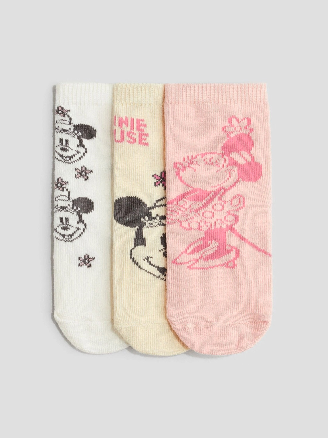 H&M 3-Pack Motif-Detail Socks
