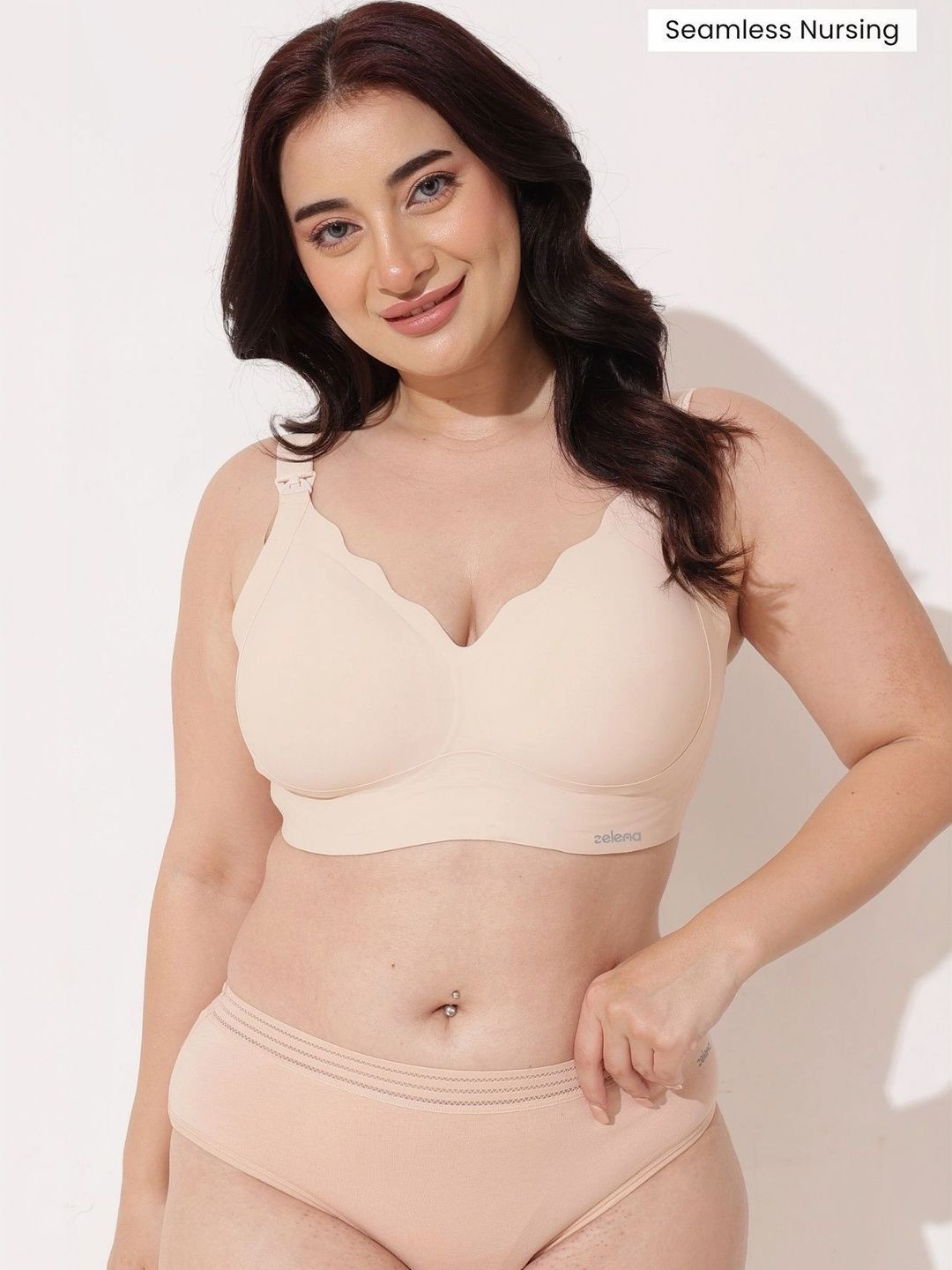 House Of Zelena Seamless Sculpt & Lift Scallop Nursing Bra