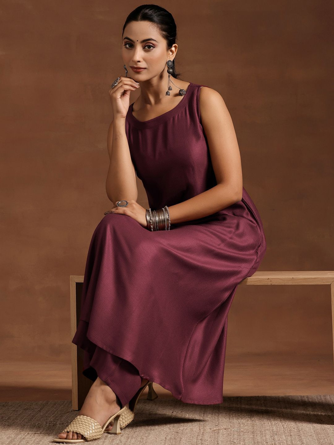 Libas Women Regular Kurta with Palazzos
