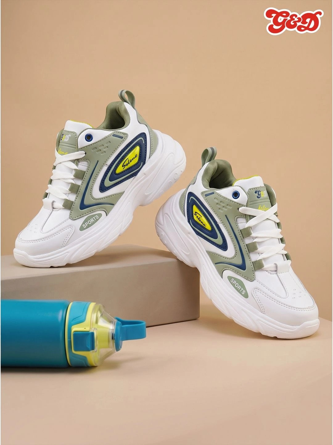 G&D Kids Lace-Ups Outdoor Marking Running Shoes
