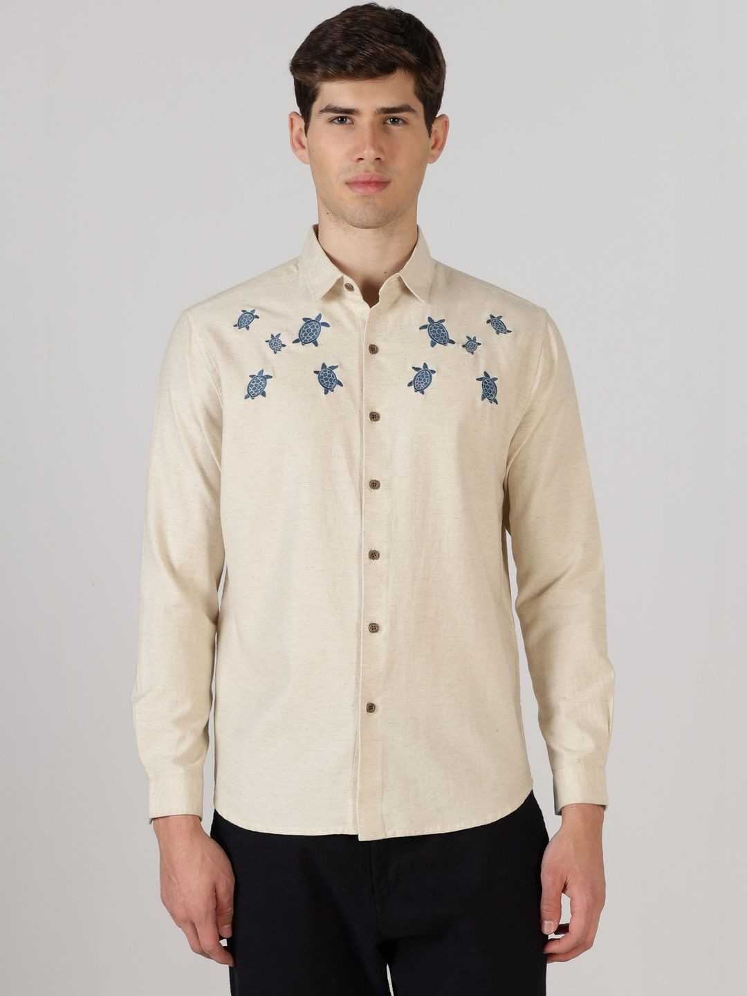 HAMPTONS Men Printed Casual Shirt