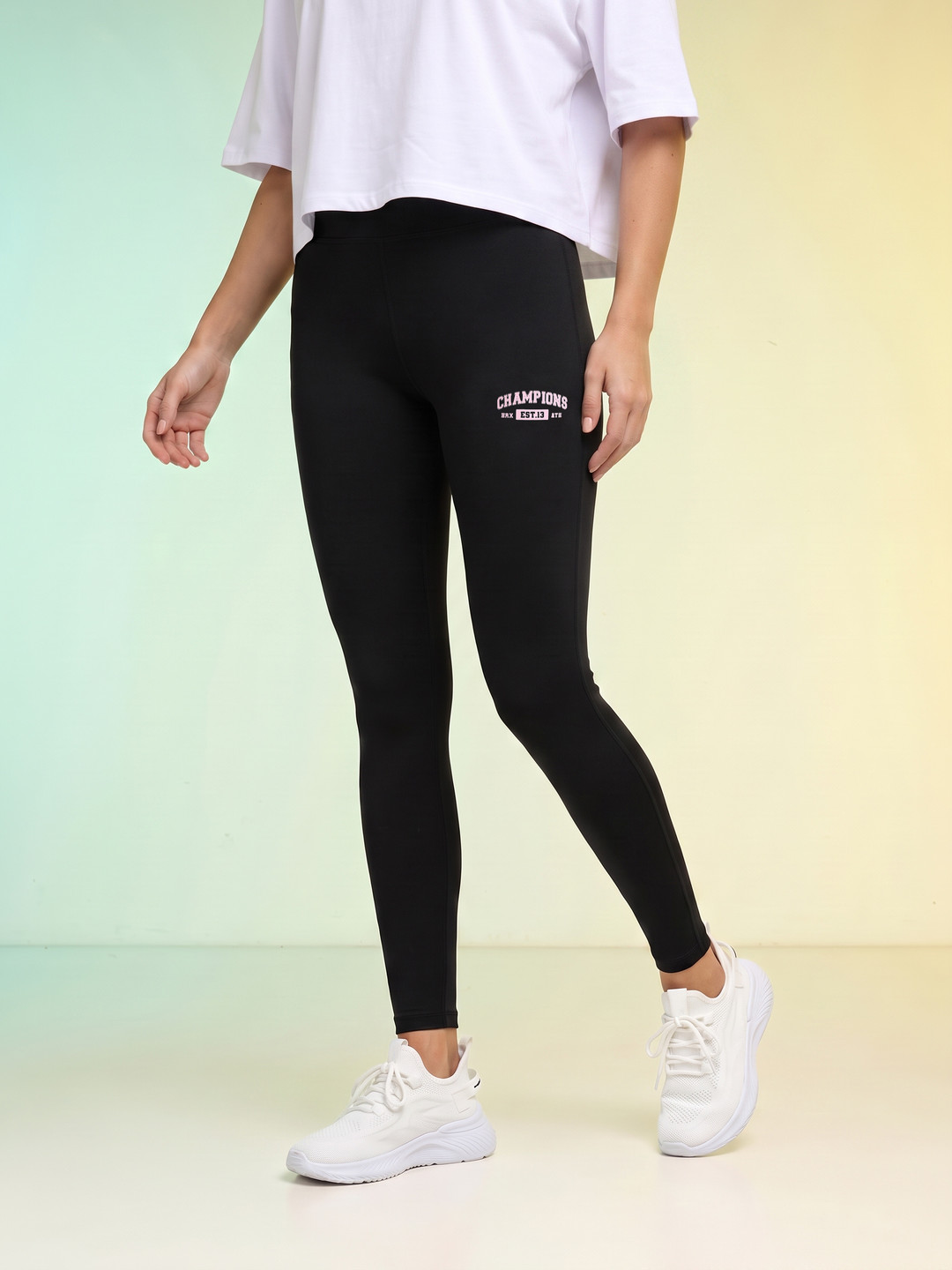 HRX by Hrithik Roshan Printed Ankle Length Tights
