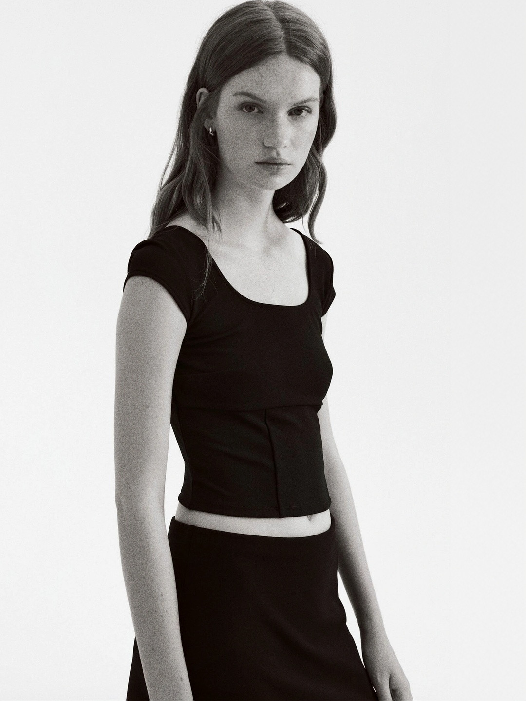 H&M Cap-Sleeved Top