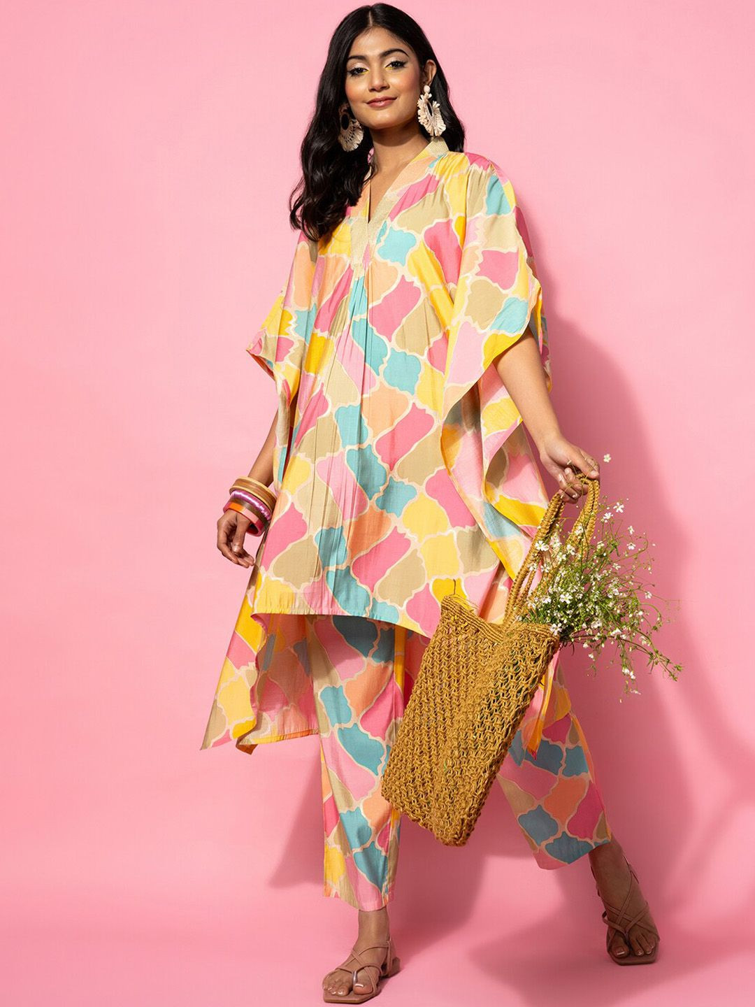 Gerua By Libas Abstract Printed Co-Ords