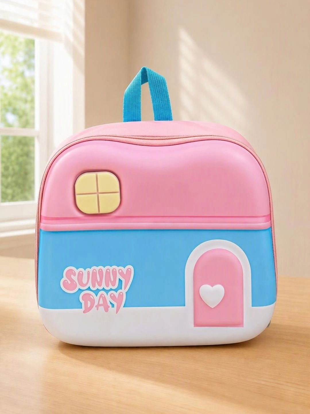 DukieKooky Unisex Kids Typography Backpack