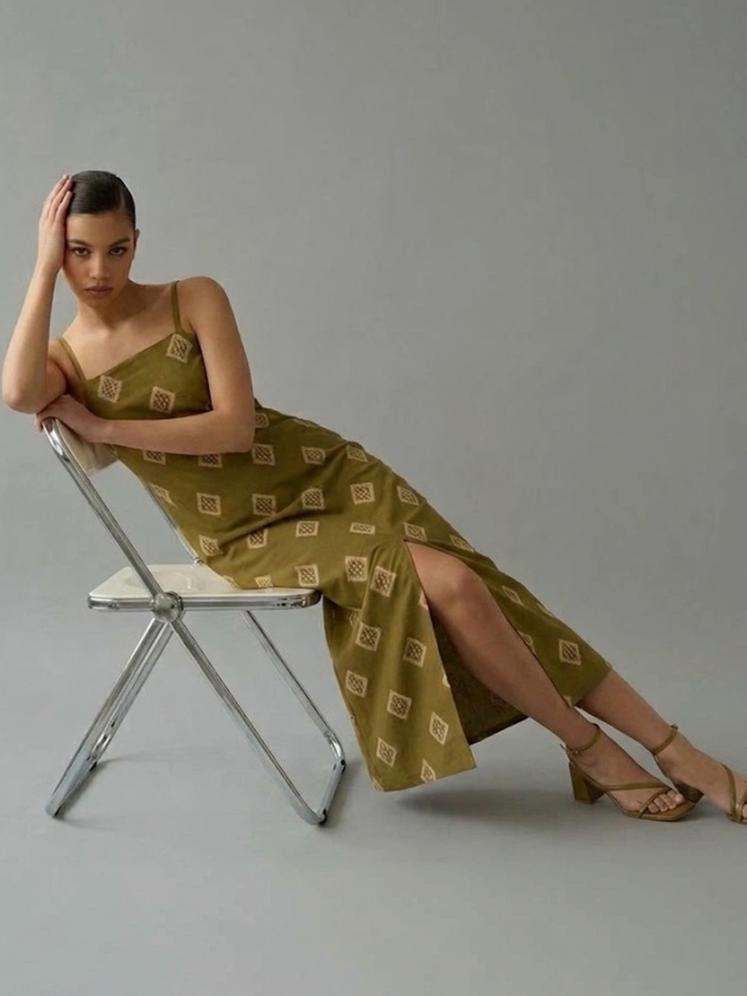 Varanga Printed Maxi Dress
